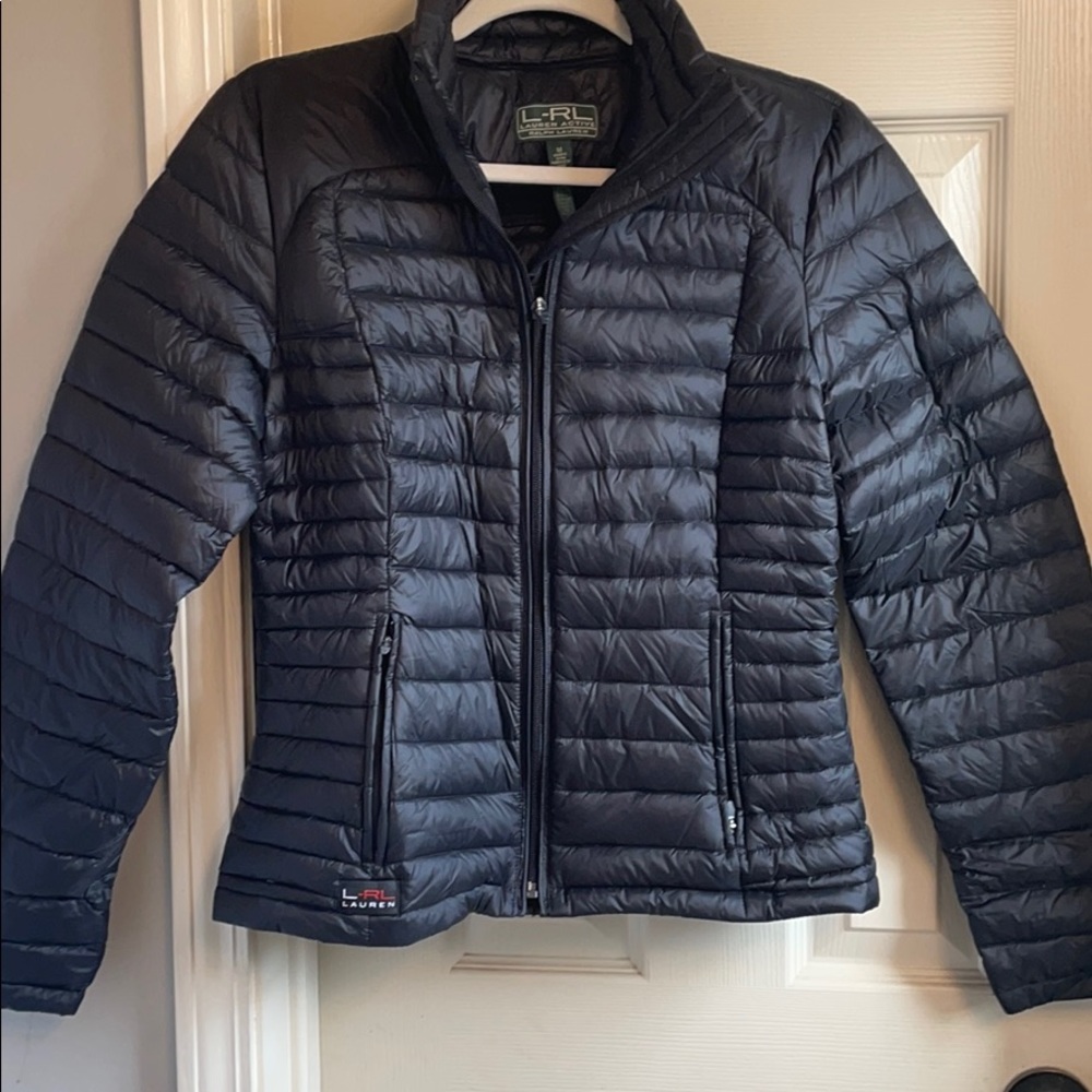 Ralph Lauren Active L-RL black puffy jacket